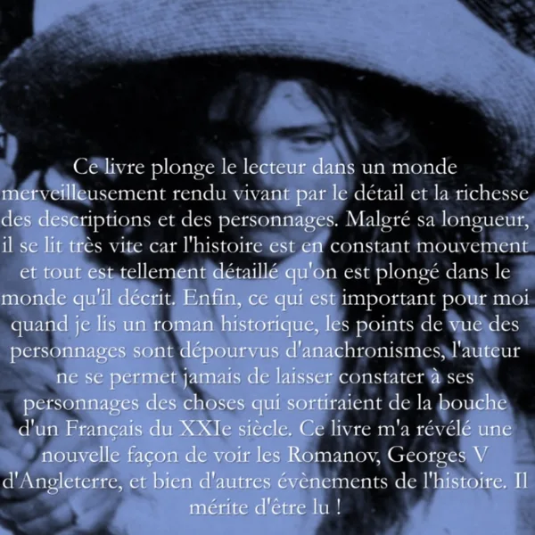 Commentaire (5/5) anonyme à retrouver sur amazon