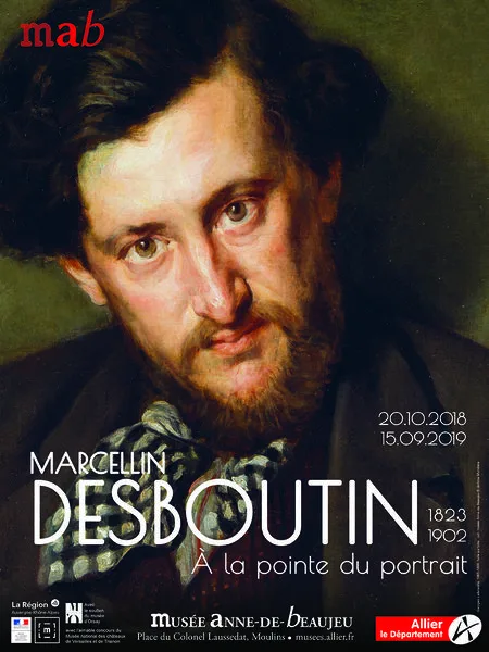 Exposition Marcellin Desboutin (1823-1902) : à la pointe du portrait (Moulins, Musée Anne-