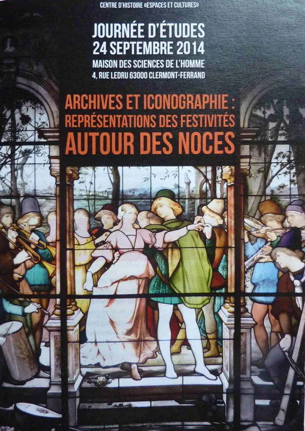 Archives et iconographie : représentations des festivités autour des noces (2014)