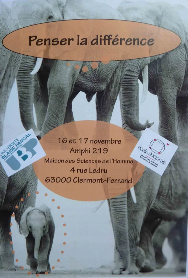 Affiches colloques et journées d'étude